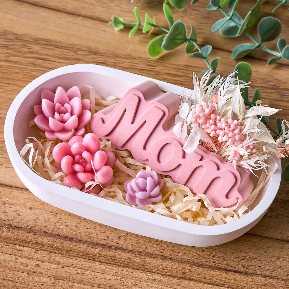 Letter Vase Silicone Mold DIY Resin