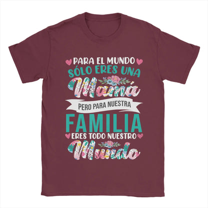 Floral Graphic Tee for Moms 14 Colors