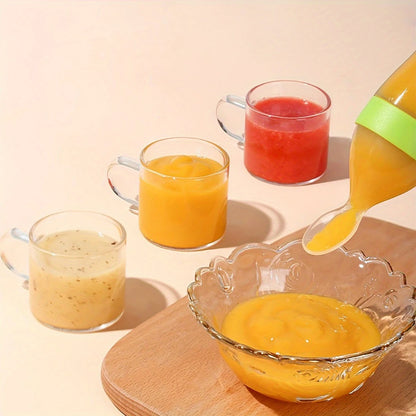 7PCS Feeding Set Silicone Bottles Feeder