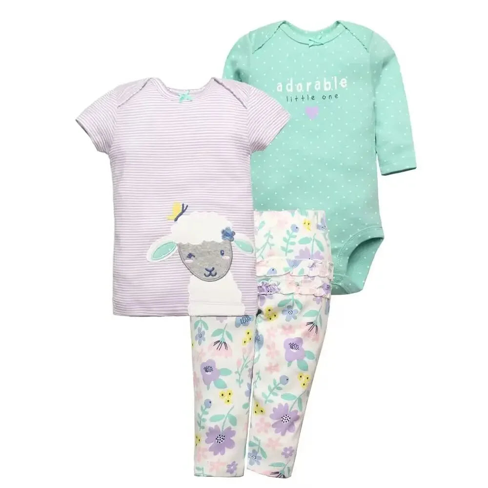 Baby Clothes Set Pants Outfit Infant Pajama Sets