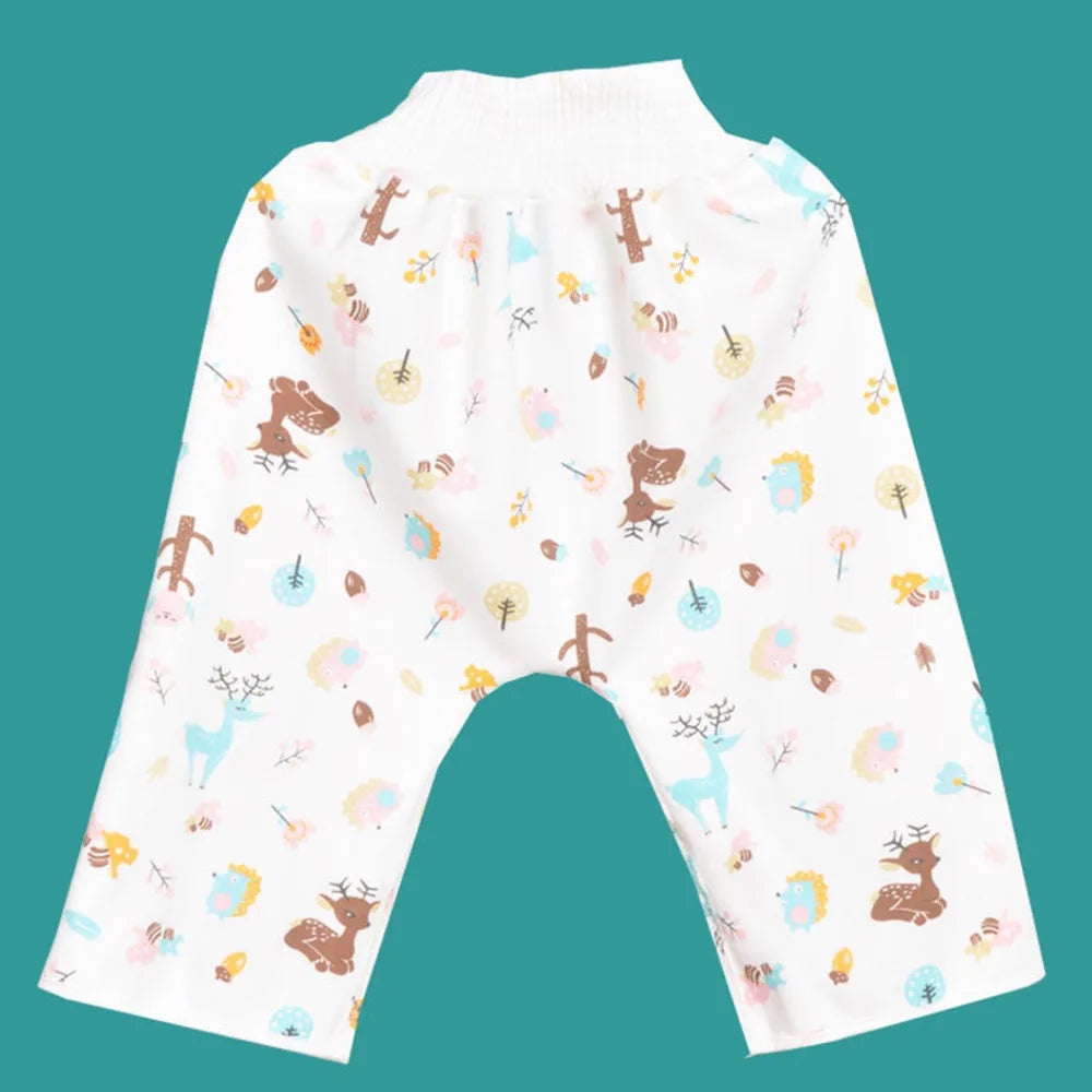 Waterproof Nighttime Diaper Skirt – product front 4 cute prints
