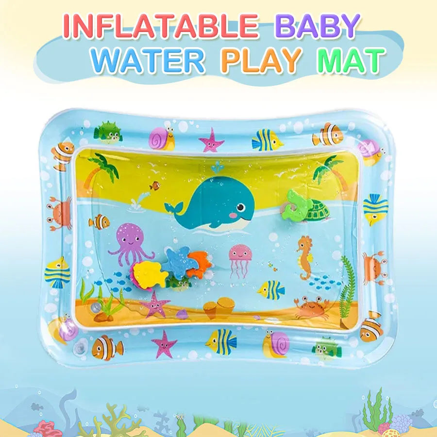 Inflatable Water Play Mat Tummy Time PVC 0-24M