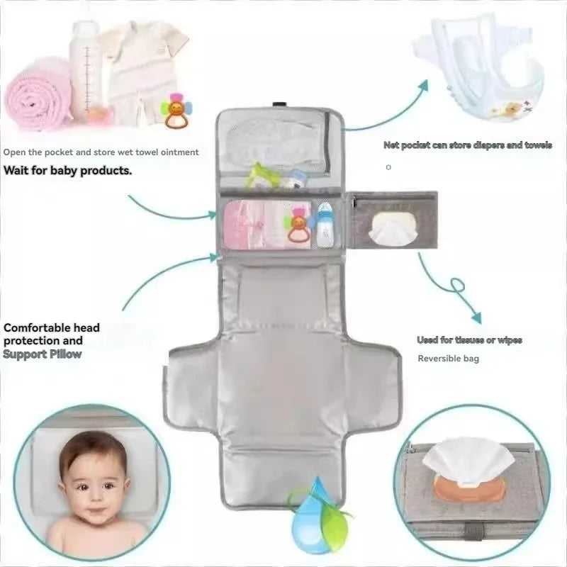 Portable Foldable Changing Pad Waterproof