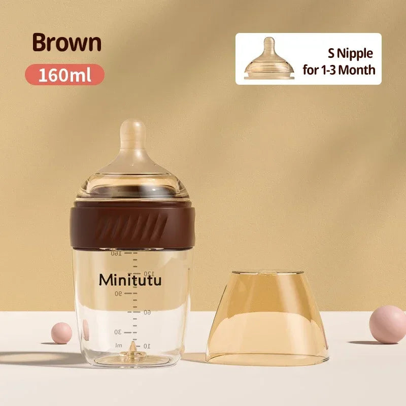 Glass Bottle Anti-Colic BPA-Free 80-240ml – high borosilicate glass