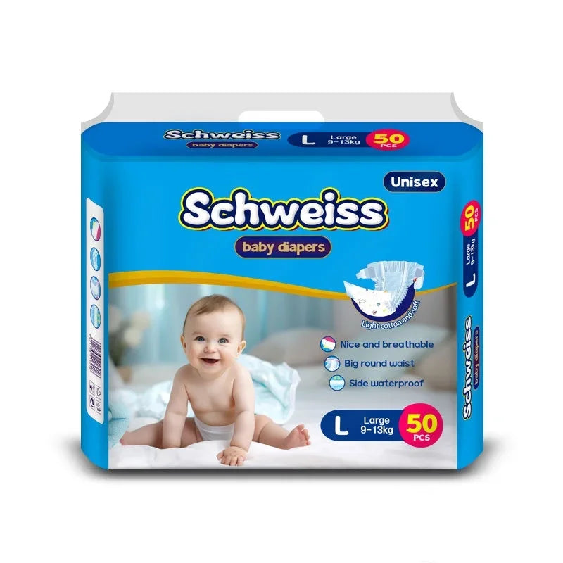 Pull-Up Disposable Diapers 50-Pack