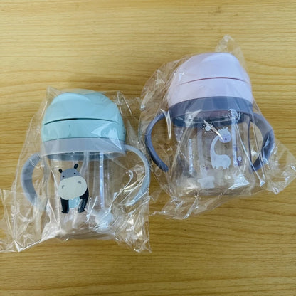 Animal Sippy Cup 250ml BPA-Free 2 Colors – shoulder strap