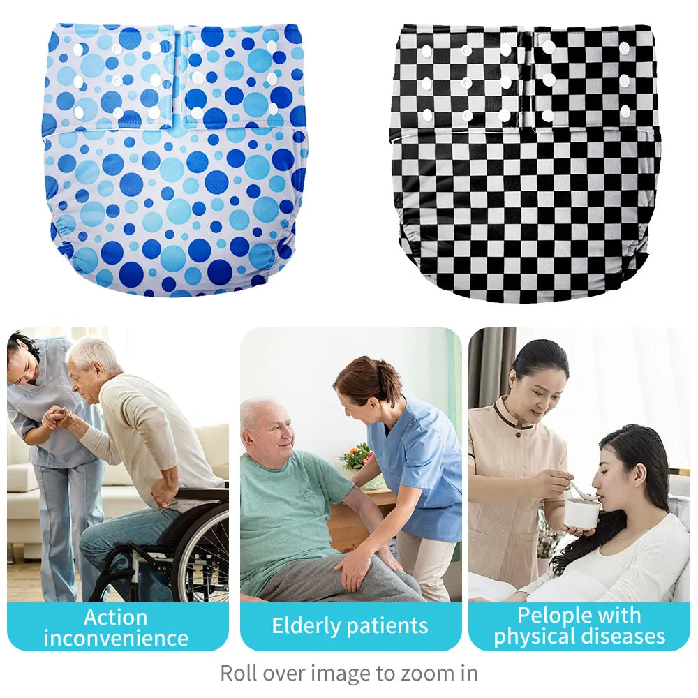 BIAI Adult Reusable Cloth Diaper Pants
