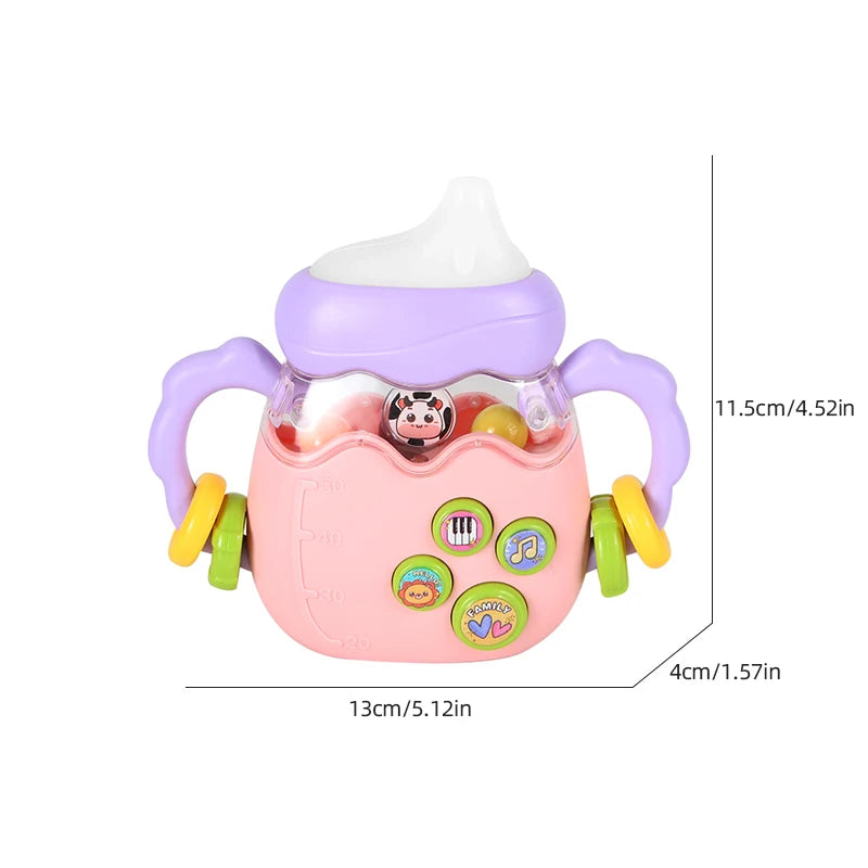 Musical Jigsaw Puzzle Rattle Toy 3 Colors 4-6Y – musical sounds & flashing lights