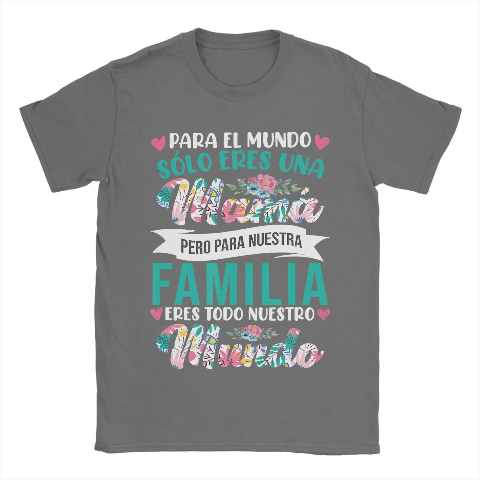 Floral Graphic Tee for Moms 14 Colors