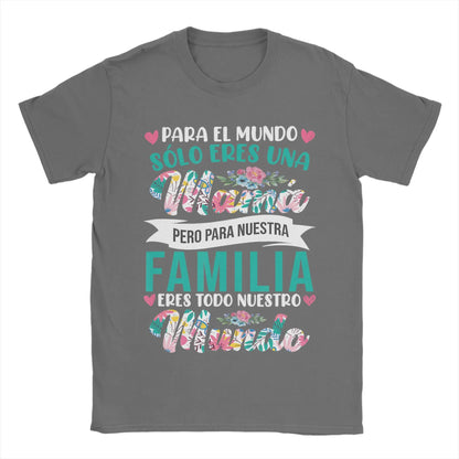 Floral Graphic Tee for Moms 14 Colors