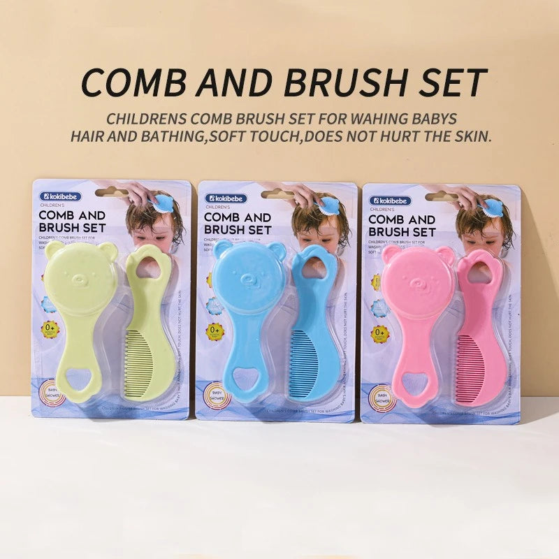 Bear Comb Brush Grooming Set 0-6 Years