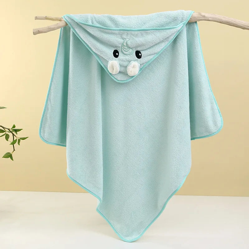 Bath Towel Swaddle 80x80cm 4 Colors – front view