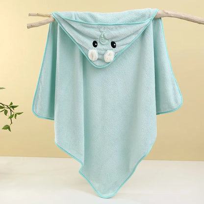 Bath Towel Swaddle 80x80cm 4 Colors – front view
