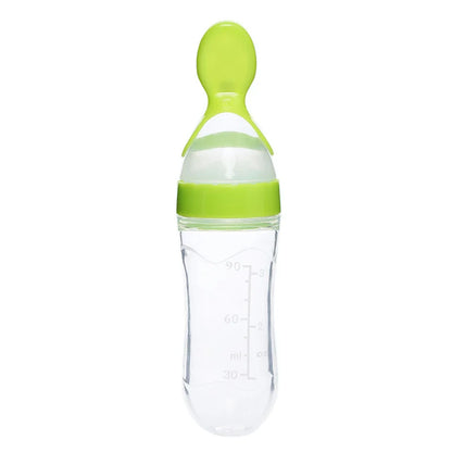 90ML Feeding Bottle Spoon Training Feeder BPA-Free – front view