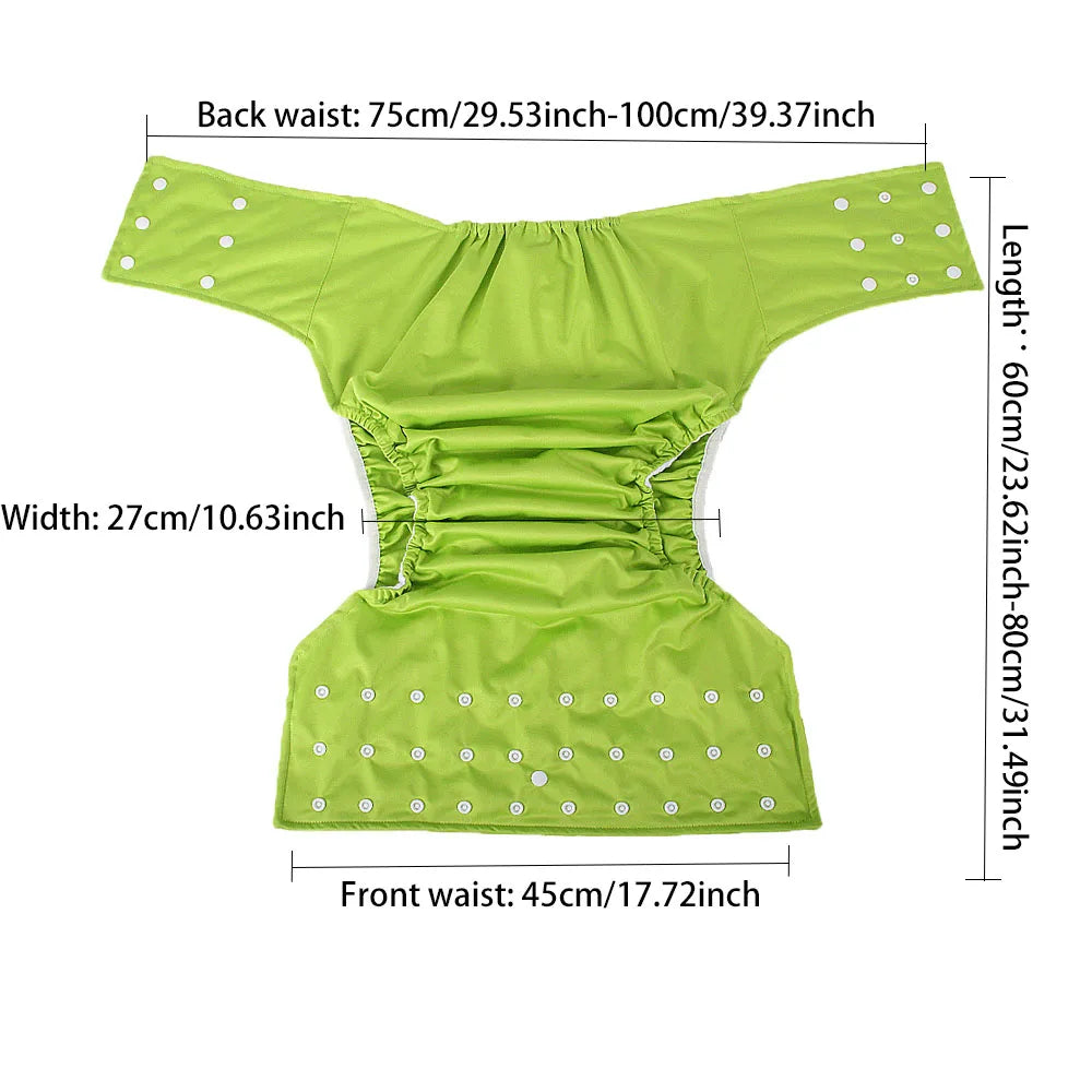 BIAI Adult Reusable Cloth Diaper Pants