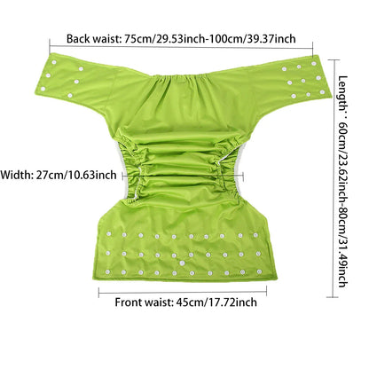 BIAI Adult Reusable Cloth Diaper Pants