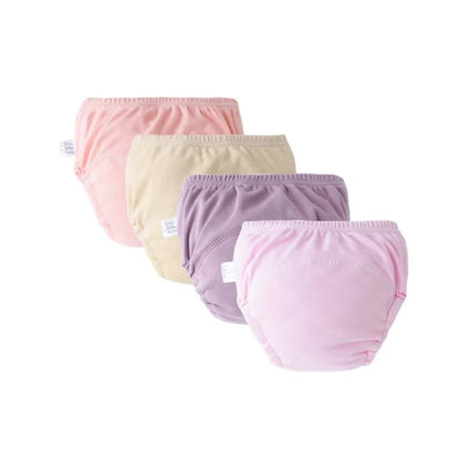 Baby Waterproof Diaper Shorts 4PCS I Training  Pants