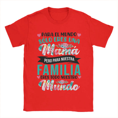 Floral Graphic Tee for Moms 14 Colors